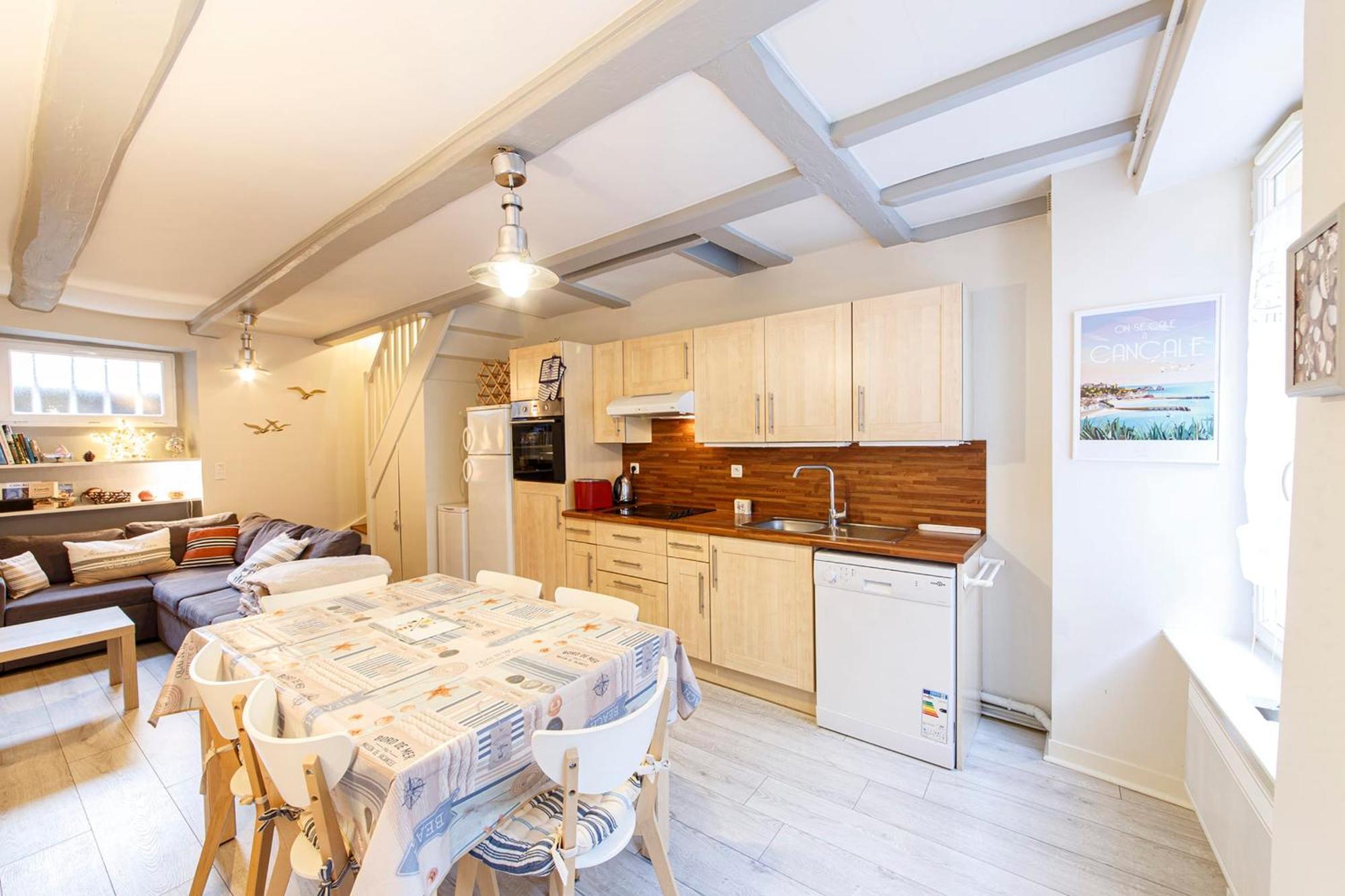 Maison Pecheur - Wifi - 500M Mer Cancale Bagian luar foto